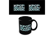 Reklameartikler - Pyramid - Mug K-Pop Demon Hunters (K-Pop Logo) Black Pod - Krus - MGB2510456