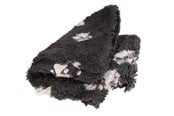 Hund - Active Canis Grå vetbed med poter 75x100cm medium - 91131