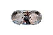 Hund - Active Canis Dobbel matskål-innpakning pakke 2 x 1.8 l - 97046