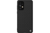 Mobil - Deksel og etui - Nillkin Textured Case Durable Reinforced Case with Gel Frame and Nylon Back Samsung Galaxy A73 Black - 6902048237803