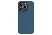 Mobil - Deksel og etui - Nillkin Super Frosted Shield Pro iPhone 14 Pro Max Case Back Cover Blue - 6902048248182