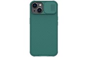 Mobil - Deksel og etui - Nillkin CamShield Pro Case Case iPhone 14 Plus Armored Cover Camera Cover Green - 6902048248373