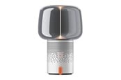 Bærbare festhøyttalere - Kooduu Serena Play Portable speaker lamp powered by JBL - Frosted Silver - KO15-0121LS033-03