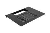 Veggmontering, AV-braketter & AV-møbler - Multibrackets M Pro Series mounting component - small - for printer - black - Max - recommended for - 7340234811793