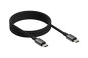 USB - Vision Techconnect - USB-C cable - USB-C to USB-C - 1 m - TC 1MUSBCMAG/BL