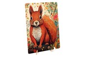 Puslespill - Creative Craft Group Wooden Puzzle Squirrel - Unique Shapes - 130 pcs. Tre - 400092