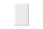 Nødlader - Baseus Airpow 6000mAh 20W Power Bank with Simple USB-C Cable (20V/3A) 30cm - White Nødlader - Hvit - 6000 mAh - P10022807213-00