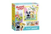 Puslespill - Bambolino Toys Woezel & Pip 4-1 Puzzle Gulv - 671690