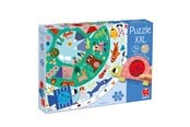 Puslespill - Jumbo Goula Puzzle XXL Discover Animals - 25 pcs. Gulv - 53177