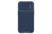 Mobil - Deksel og etui - Nillkin Textured S Case iPhone 14 Pro Max Armored Case with Camera Cover Blue - 6902048249639