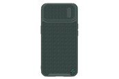 Mobil - Deksel og etui - Nillkin  Textured S Case iPhone 14 Pro Max Armored Case with Camera Cover Dark Green - 6902048249646