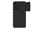 Mobil - Deksel og etui - Nillkin  Synthetic Fiber S Case Samsung Galaxy S23+ Camera Cover Cover Black - 6902048258259