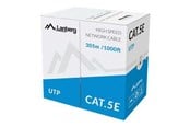 Nettverkskabel - Lanberg bulk cable - 305 m - orange RAL 1028 - Oransje - 305m - LCU5-10CC-0305-O