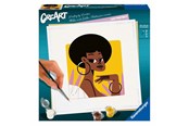 Kreative leker - Ravensburger CreArt Paint by Numbers - Female Portrait - 236695