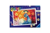 Kreative leker - Ravensburger CreArt Paint by Numbers - Proud Peacock - 23981 8