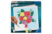 Kreative leker - Ravensburger CreArt Paint by Number - Rose Bouquet - 25520 7