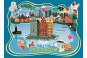 Puslespill - Ravensburger Old Town Stockholm (500) - 12002021