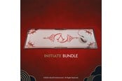 Mus - Lexip - Initiate Bundle - mouse - USB-A - black gold red white - with Ubisoft mouse pad and Assassin's Creed Shadows - Mus - 6 knapper - Gull - UBXLXBOX001