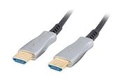 Skjermkabel - Lanberg HDMI cable with Ethernet - 10 m - CA-HDMI-20FB-0100-BK