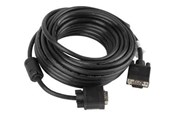 Skjermkabel - Lanberg - VGA cable - HD-15 (VGA) to HD-15 (VGA) - 10 m - CA-VGAC-10CC-0100-B