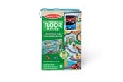 Puslespill - Melissa & Doug Floor Puzzle & Play Set Race Track Gulv - 6075155