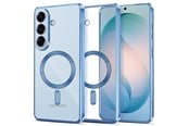 Mobil - Deksel og etui - Tech-Protect MagFlex MagSafe Case for Samsung Galaxy S26 - Clear Blue - 5906302339532