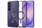 Mobil - Deksel og etui - Tech-Protect MagFlex MagSafe Case for Samsung Galaxy S26 - Clear Purple - 5906302339556