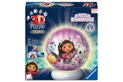 Puslespill - Ravensburger 3D Puzzle-Ball Nightlight Gabby's Dollhouse (72) 3D Puslespill - 12008059