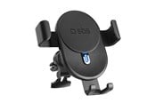Mobil - Adaptere og ladere - SBS Smartphone holder with inductive charger  TESUPWIR10CLIPSTG 10W - black - TESUPWIR10CLIPSTG