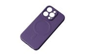 Mobil - Deksel og etui - Hurtel MagSafe Compatible Silicone Case for iPhone 15 Plus Silicone Case - Purple - 5907769356896