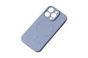 Mobil - Deksel og etui - Hurtel MagSafe Compatible Silicone Case for iPhone 15 Pro Silicone Case - Gray - 5907769356940