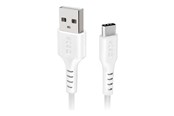 USB - SBS TECABLEMICROC15W USB-A - USB-C Cable 1.5m - White - TECABLEMICROC15W