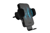 Mobil - Adaptere og ladere - SBS TESUPWIR15WAUT smartphone holder with wireless charger for air vent - black - TESUPWIR15WAUT