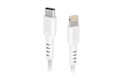 USB - SBS TECABLELIGTC1W USB-C - Lightning Cable MFi Certified 1m - White - TECABLELIGTC1W