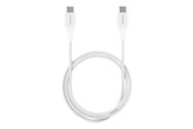 USB - Puro Plain USB-C - USB-C 2A 1m Cable - White - CUSBCUSBCWHI
