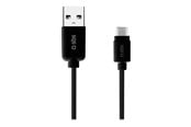 USB - SBS TECABLEMICROC15K USB-A - USB-C Cable 1.5m - Black - TECABLEMICROC15K