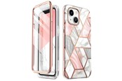 Mobil - Deksel og etui - SUPCASE Cosmo Case for iPhone 14 Plus - Pink Marble - 843439119406