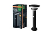 Lamper - Osram ENDURA Style Solar Double Circle Post 600 lm 6W/830 400 mm, svart - 4099854455520