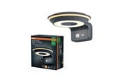 Lamper - Osram ENDURA Style Solar Glow Wall Sensor 420lm 3.6W/830 80mm dark grey - 4099854455674