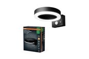 Lamper - Osram ENDURA Style Solar Single Circle Wall 600lm 6W/830 70mm black - 4099854455568