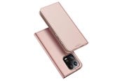 Mobil - Deksel og etui - Dux Ducis Skin Pro Case Xiaomi 13 Pro Flip Cover Card Wallet Stand Pink - 6934913031674