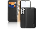 Mobil - Deksel og etui - Dux Ducis Hivo Samsung Galaxy S23+ Flip Case Wallet Stand RFID Lock Black - 6934913031759