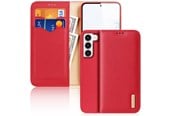 Mobil - Deksel og etui - Dux Ducis Hivo Samsung Galaxy S23+ Flip Case Wallet Stand RFID Lock Red - 6934913031773