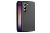 Mobil - Deksel og etui - Dux Ducis Grit Samsung Galaxy S23+ Elegant Faux Leather Case Black - 6934913030363