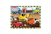 Puslespill - Melissa & Doug Wooden Chunky Puzzle Construction Tre - 3726/50296