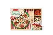 Treleker - Melissa & Doug Food Play Wooden Pizza - 6074863