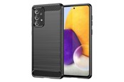 Mobil - Deksel og etui - Hurtel Carbon Case Flexible TPU Cover for Samsung Galaxy A73 Black - 5907769341397