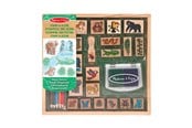 Hobbyartikler - Melissa & Doug Wooden Stamp-A-Scene Rain Forest - 6074864