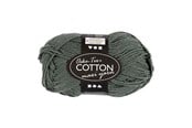 Kreative leker - Creativ Company Cotton yarn Size 8/8 L: 80-85 M Gray - 50gr. - 461190
