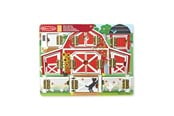 Treleker - Melissa & Doug Wooden Activity Board Magnetic Farm Hide & Seek - 6073535